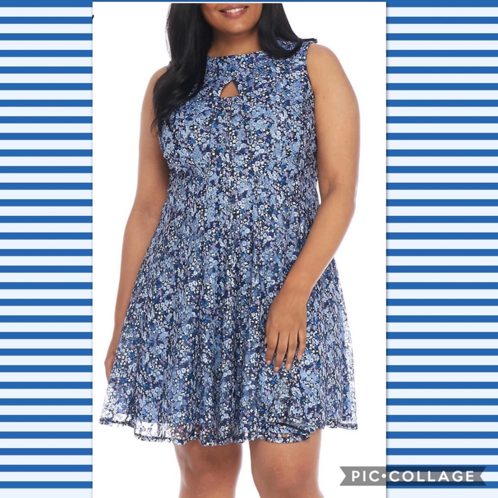 Julian Taylor lace dress.